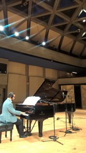 Piano Concert Yamaha recording setup
